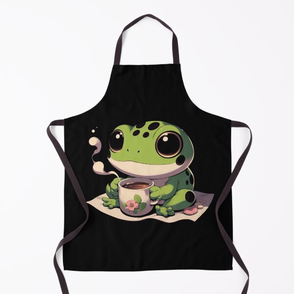 Item preview, Frog Drinks Tea designed and sold by CatherineLievre.