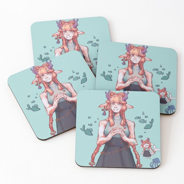 Item preview, Kokomi fanart. Art by me designed and sold by ElinaSanglert.