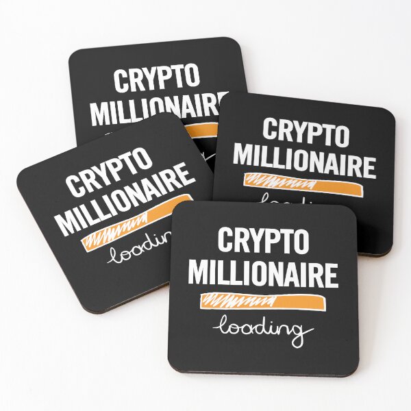 Item preview, "Crypto Millionaire: Living the Dream" designed and sold by artworkathome.