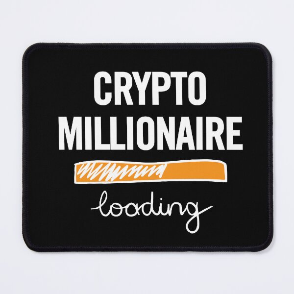 Item preview, "Crypto Millionaire: Living the Dream" designed and sold by artworkathome.