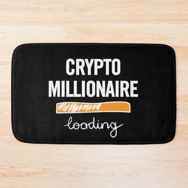 Item preview, "Crypto Millionaire: Living the Dream" designed and sold by artworkathome.