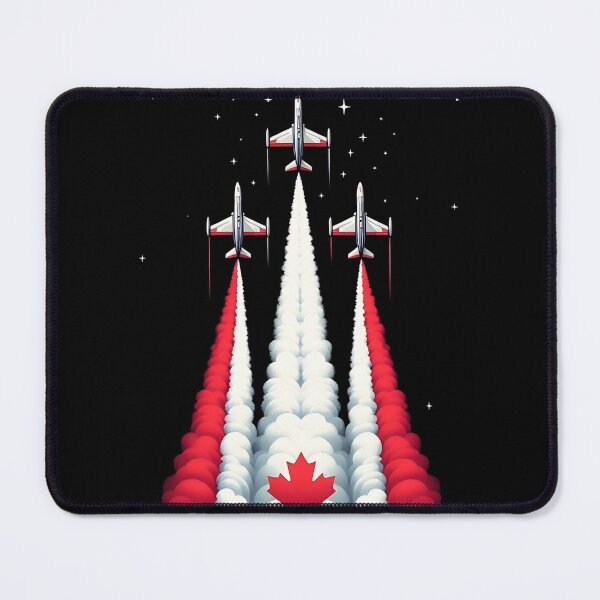 Item preview, Patriotic Canadian Air Plane Canada Flag and Maple Leaf designed and sold by Smix Pixels.