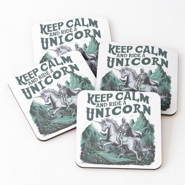 Item preview, Keep Calm And Ride a Unicorn designed and sold by CatherineLievre.