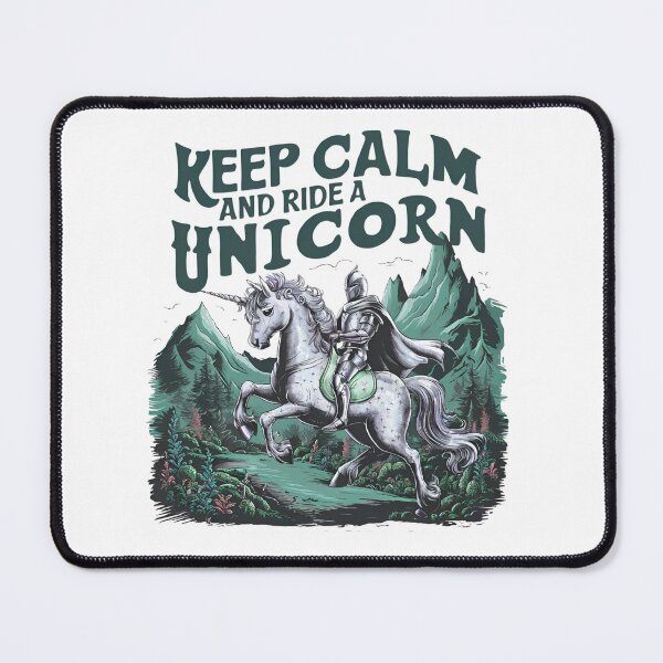 Item preview, Keep Calm And Ride a Unicorn designed and sold by CatherineLievre.
