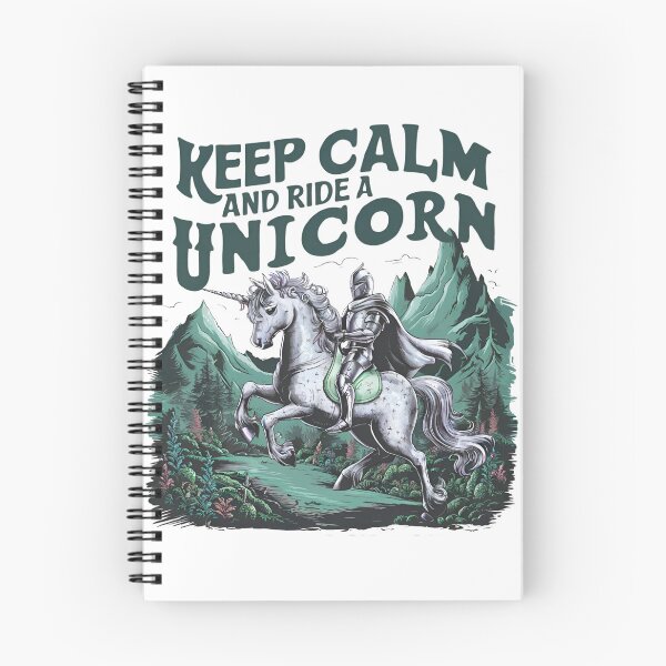 Item preview, Keep Calm And Ride a Unicorn designed and sold by CatherineLievre.