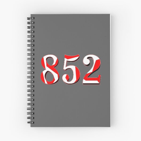 Item preview, number eight hundred and fifty two digit 852 order sequence team member age designed and sold by 4rpixs.