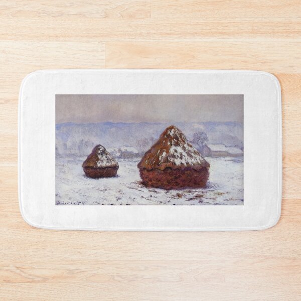 Item preview, Grainstacks, White Frost Effect - Claude Monet designed and sold by dottyshai.