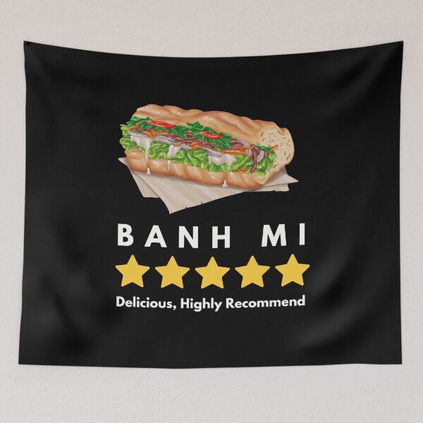 Item preview, Banh Mi Sandwich 5 star rating designed and sold by sydney-syder.