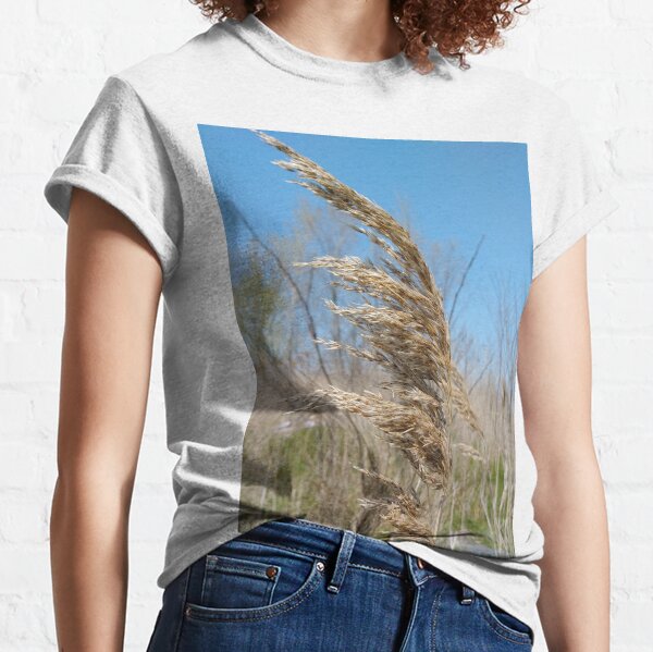 Happiness, Building, Skyscraper, New York, Manhattan, Street, Pedestrians, Cars, Towers, morning, trees, subway, station, Spring, flowers, Brooklyn Classic T-Shirt