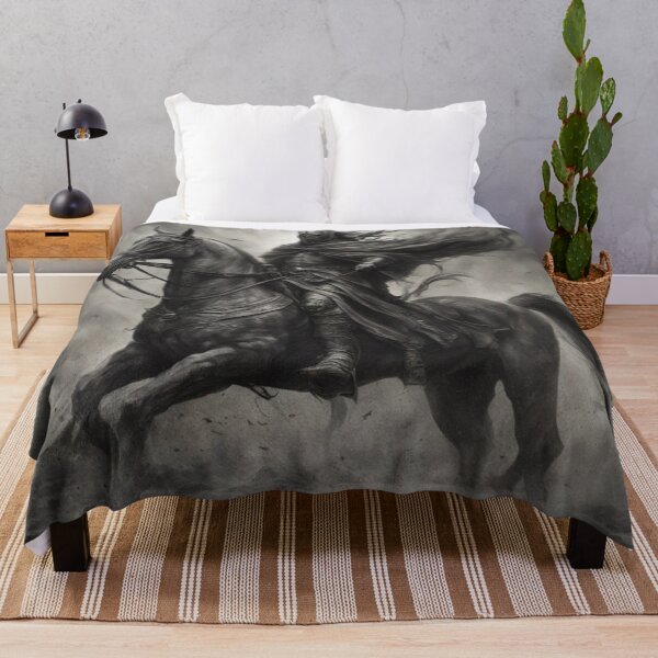 Item preview, horseman of the apocalypse, horse, drawing, art, man designed and sold by DonnaBlankaArt.