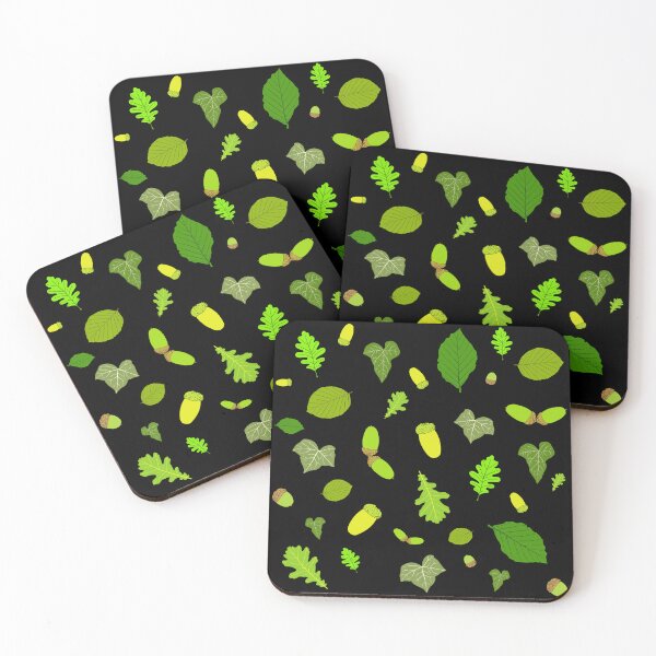 Item preview, Leaves and acorns designed and sold by Nelson Wright.