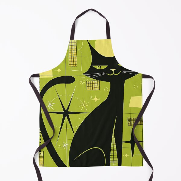 Item preview, Modern Retro Vintage Cat Art designed and sold by nomiraclehere.