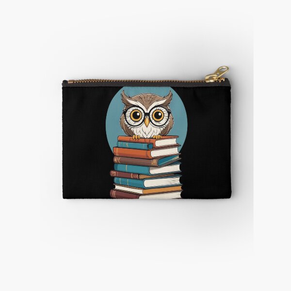 Item preview, Cute Owl Bookworm for Enthusiastic Readers designed and sold by LuminOrb.