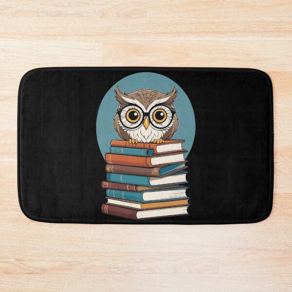 Item preview, Cute Owl Bookworm for Enthusiastic Readers designed and sold by LuminOrb.