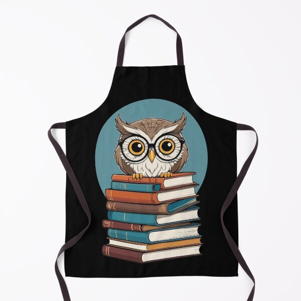 Item preview, Cute Owl Bookworm for Enthusiastic Readers designed and sold by LuminOrb.