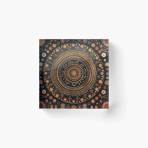 Item preview, Aboriginal Inspired Dot Art - Garmony designed and sold by GrinGalore.