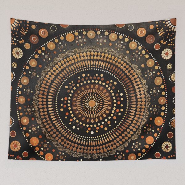 Item preview, Aboriginal Inspired Dot Art - Garmony designed and sold by GrinGalore.