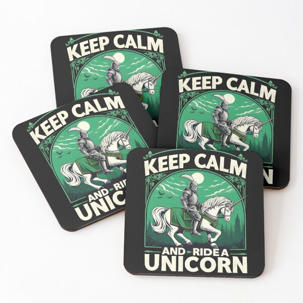 Item preview, Keep Calm And Ride a Unicorn designed and sold by CatherineLievre.