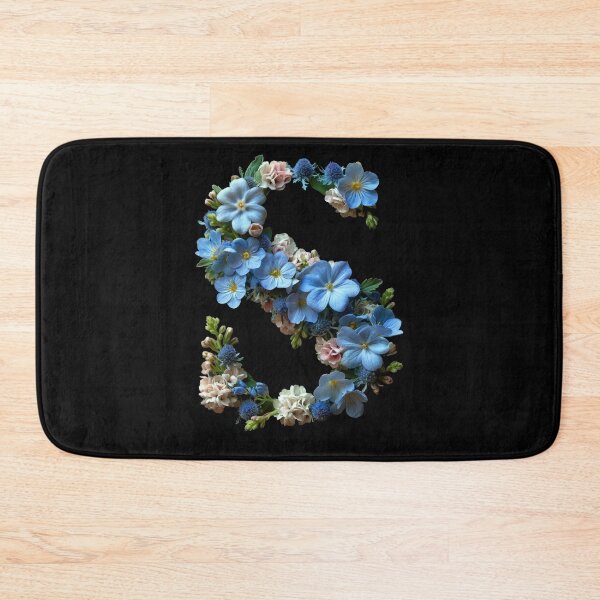 Item preview, Flowery S Latter Design - Large Flowers designed and sold by aleezon.