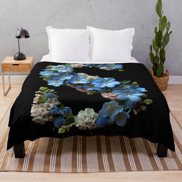 Item preview, Flowery S Latter Design - Large Flowers designed and sold by aleezon.