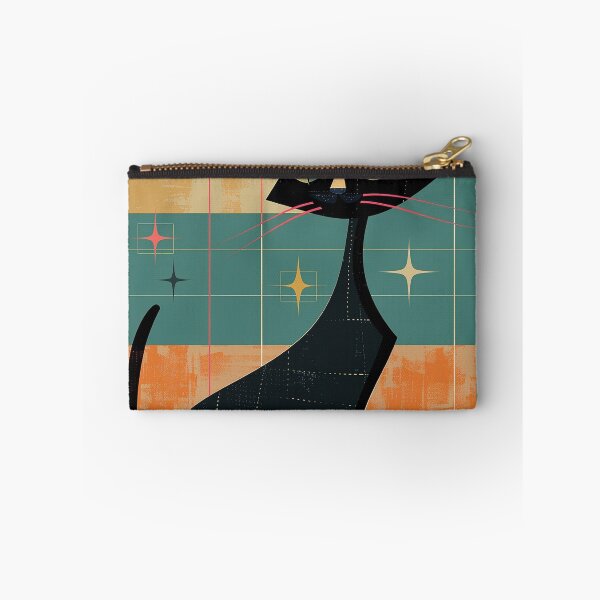 Item preview, Modern Retro Vintage Cat Art designed and sold by nomiraclehere.