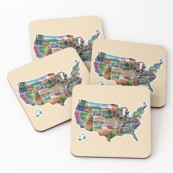 Item preview, USA Spirit, Grand Canyon & Bald Eagle Wall Art designed and sold by FebricFusion.
