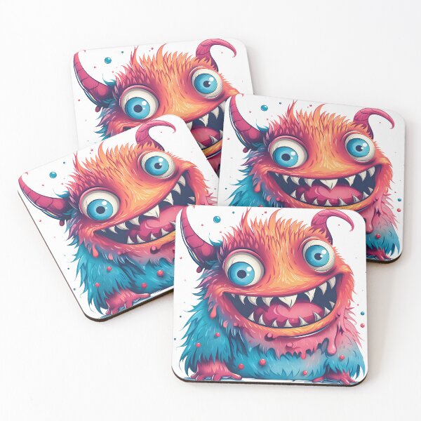 Item preview, Happy Creature Design - Monster Madness designed and sold by slemfiskz.