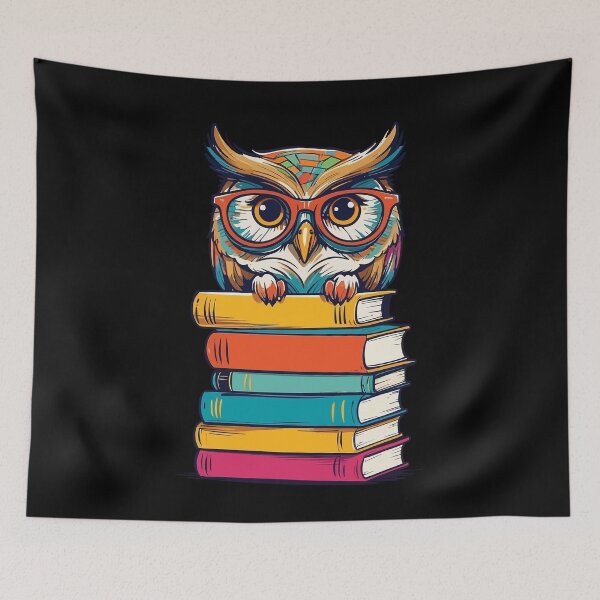 Item preview, Eulen Liebhaber Bücher Eule Lustiger Buchliebhaber designed and sold by LuminOrb.