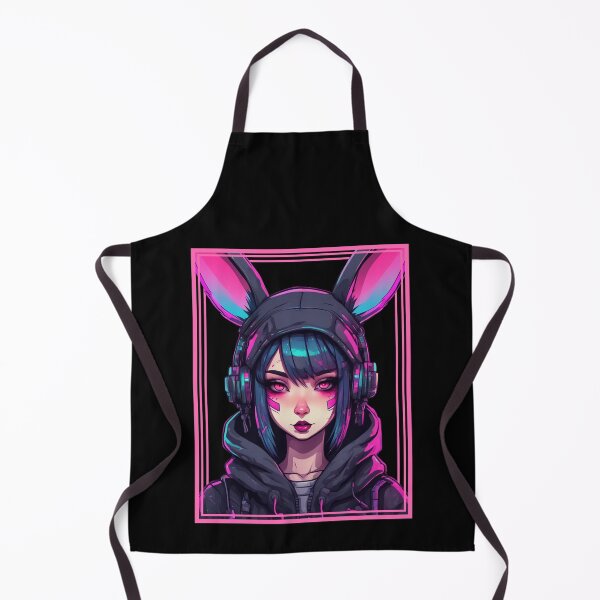 Item preview, Bunny Punk, Cyberpunk Girl, Rabbit Ears, Cute designed and sold by Burn-Ego.