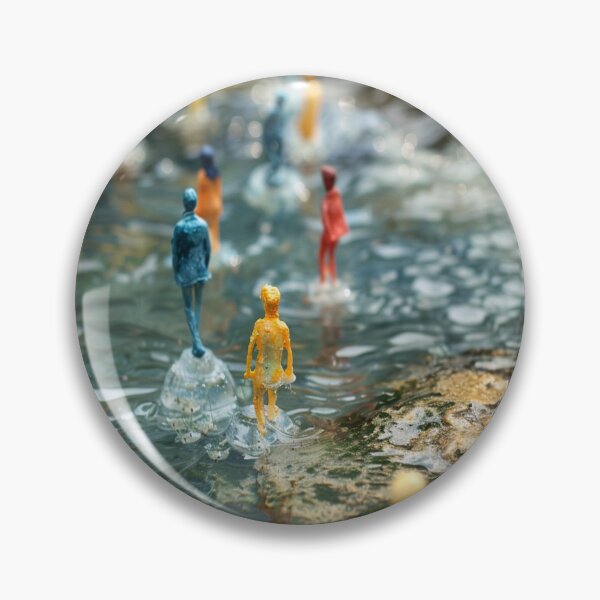 Item preview, Tiny Adventurers in the Water designed and sold by bradkuntada.