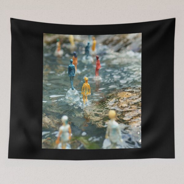 Item preview, Tiny Adventurers in the Water designed and sold by bradkuntada.