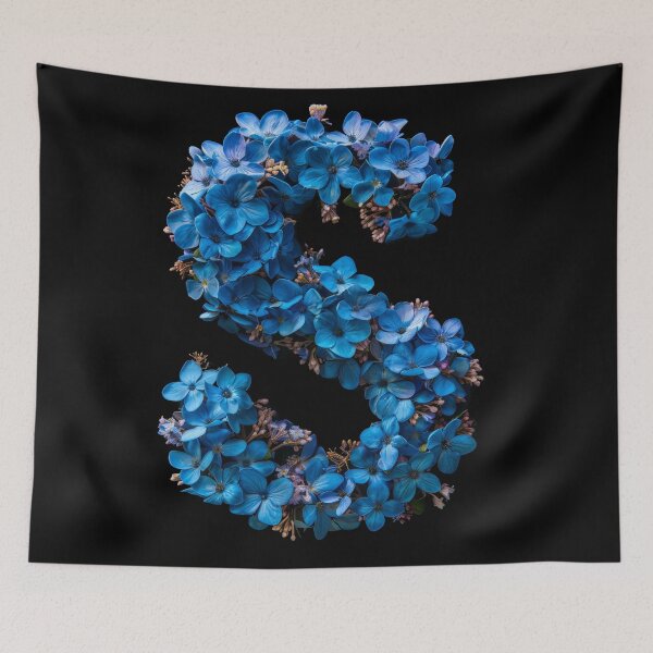 Item preview, Flowery S Latter Design - Small Flowers designed and sold by aleezon.