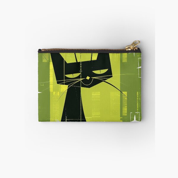 Item preview, Modern Retro Vintage Cat Art designed and sold by nomiraclehere.
