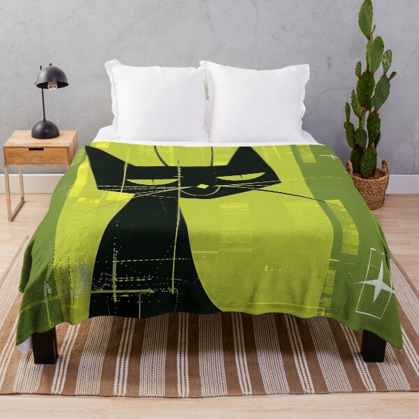 Item preview, Modern Retro Vintage Cat Art designed and sold by nomiraclehere.