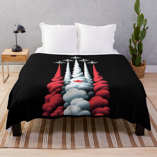 Item preview, Patriotic Canadian Air Plane Canada Flag and Maple Leaf  designed and sold by Smix Pixels.