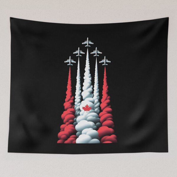 Item preview, Patriotic Canadian Air Plane Canada Flag and Maple Leaf  designed and sold by Smix Pixels.