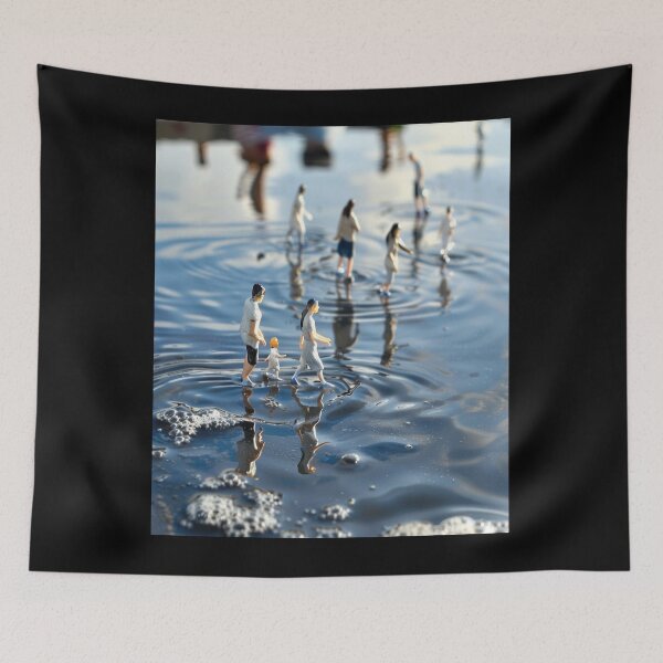 Item preview, Family Walk on Miniature Waves designed and sold by bradkuntada.