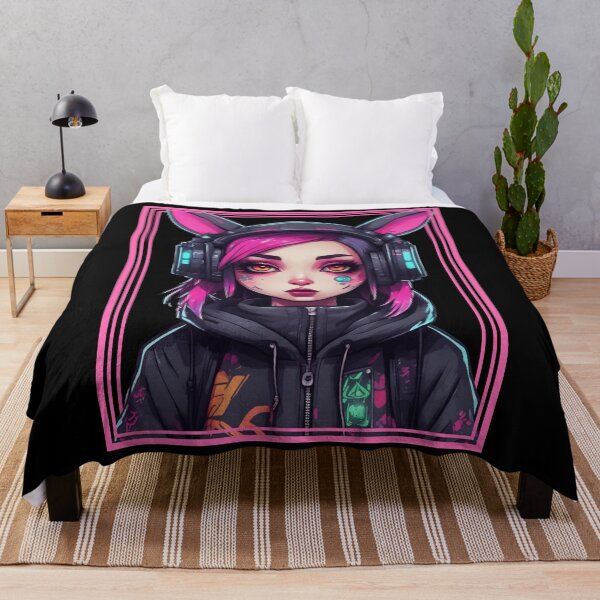 Item preview, Punk Bunny, Cyberpunk Girl, Rabbit Ears, Cute designed and sold by Burn-Ego.