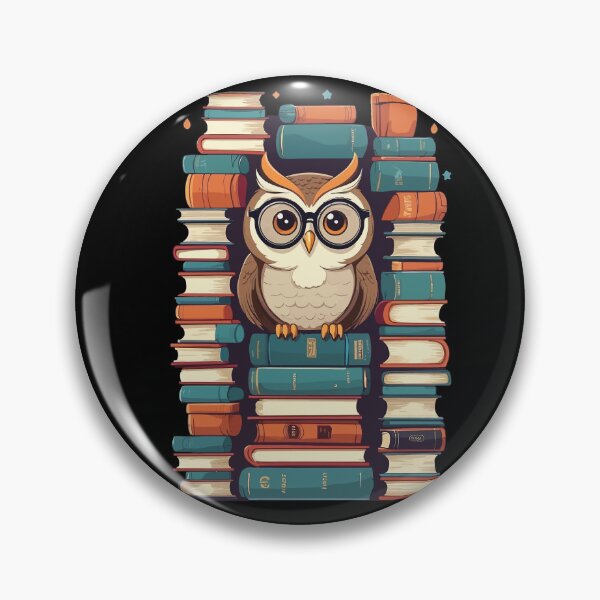 Item preview, Bücher Eule Für Eulen Liebhaber Und Leseratte designed and sold by LuminOrb.