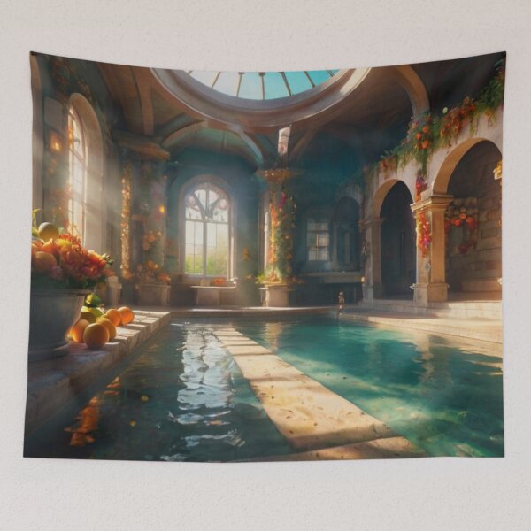 Artikelvorschau, Fairy Tale Bathhouse of the Ancients entworfen und verkauft von BlareBlare.