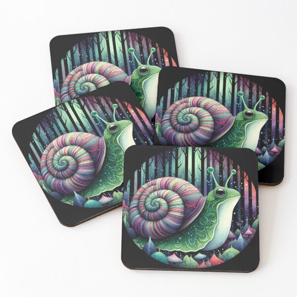 Item preview, Green Hybrid Snail designed and sold by CatherineLievre.