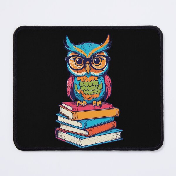 Item preview, Cute Book Owl Literary Enthusiast Funny Reader designed and sold by LuminOrb.