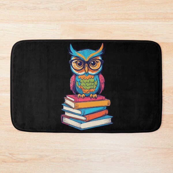 Item preview, Cute Book Owl Literary Enthusiast Funny Reader designed and sold by LuminOrb.