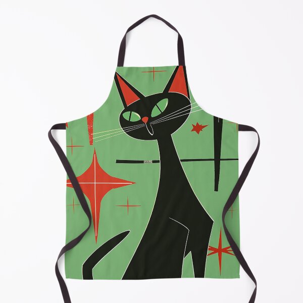 Item preview, Modern Retro Vintage Cat Art designed and sold by nomiraclehere.