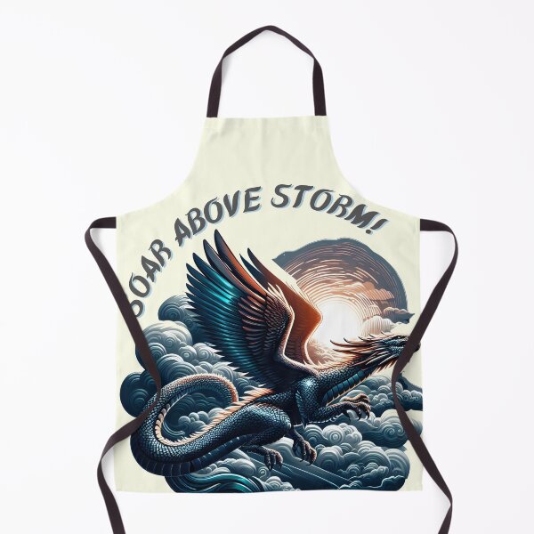 Item preview, Soar Above Storm: Dragon Soar's Above the Storm, "Choose to Be Positive" designed and sold by Dantin.