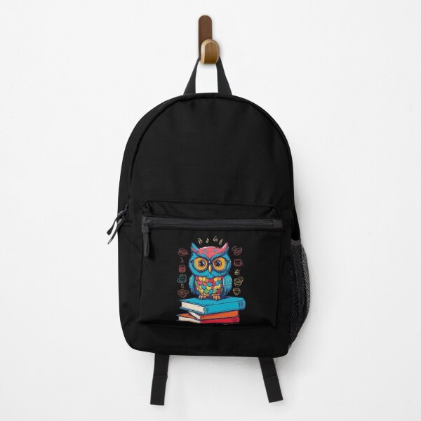 Item preview, Cute Owl Bookworm Funny Book Lover Reader designed and sold by LuminOrb.