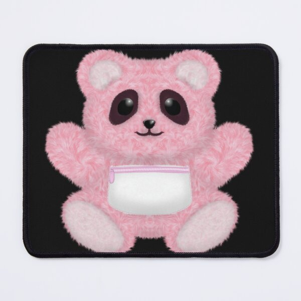 Item preview, cute pink fur teddy bear doll designed and sold by Radelss.