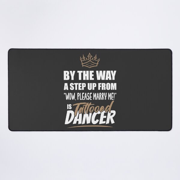 Item preview, Tattooed Dancer is the Ultimate in Appeal. Gift Idea for Dancers & Dance Teachers with Tattoos. designed and sold by funnycolors.