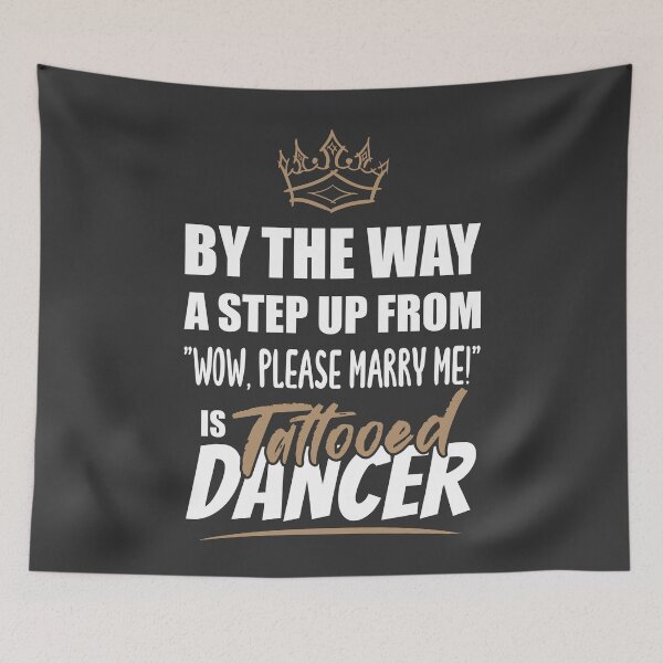 Item preview, Tattooed Dancer is the Ultimate in Appeal. Gift Idea for Dancers & Dance Teachers with Tattoos. designed and sold by funnycolors.