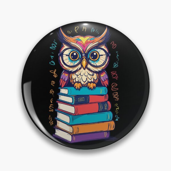 Item preview, Cute Book Owl For Avid Readers And Book Lovers designed and sold by LuminOrb.